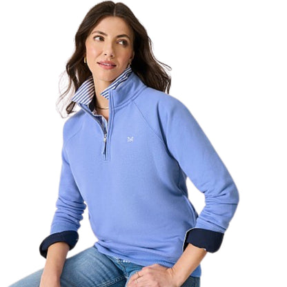 Crew Clothing Womens Half Zip Sweat Sweatshirt