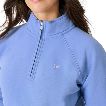 Crew Clothing Womens Half Zip Sweat Sweatshirt