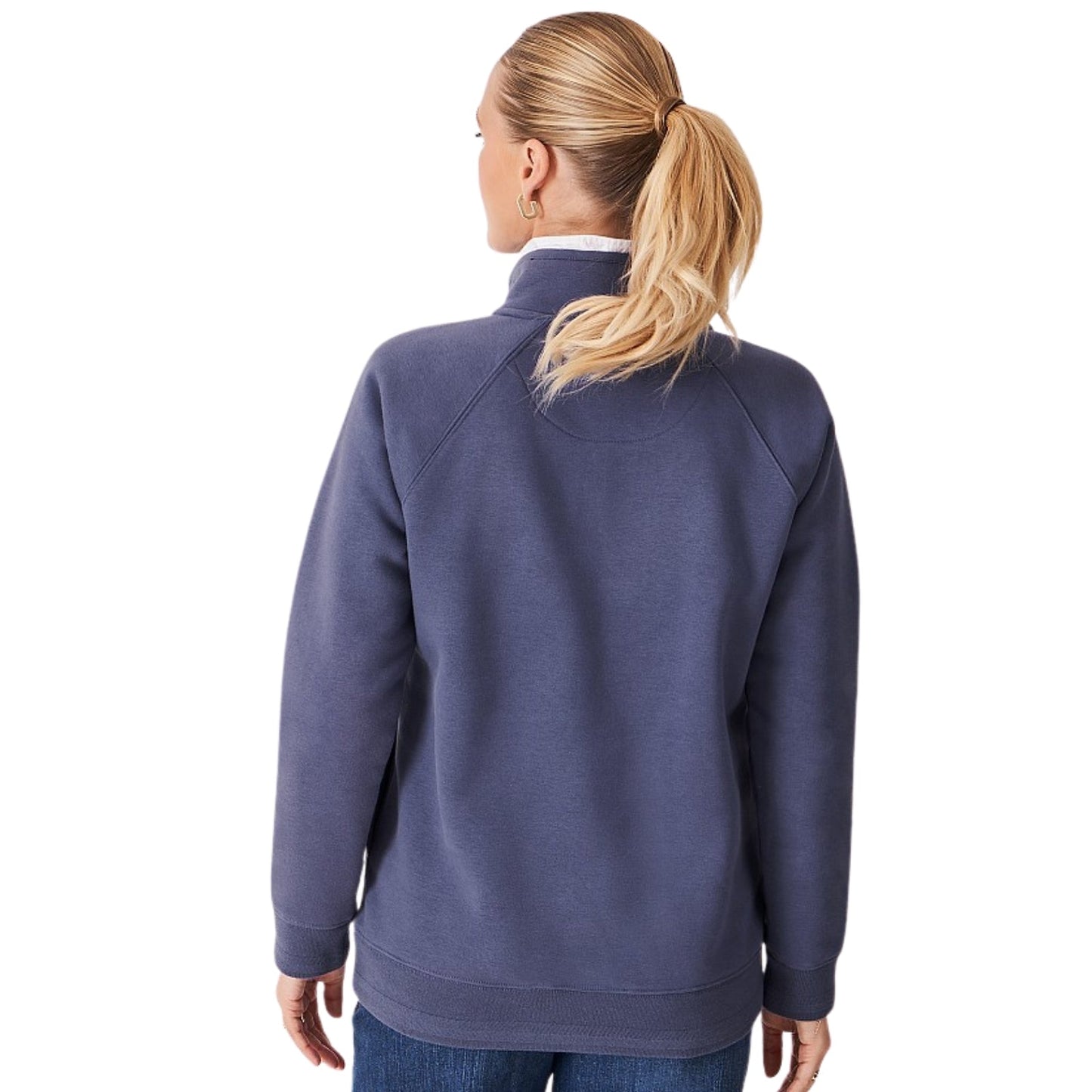 Crew Clothing Womens Half Zip Sweat Sweatshirt