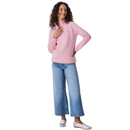 Crew Clothing Womens Half Zip Sweat Sweatshirt