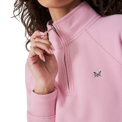 Crew Clothing Womens Half Zip Sweat Sweatshirt
