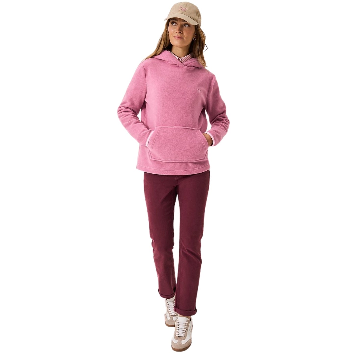 Crew Clothing Womens Micro Fleece Hoodie