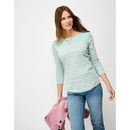 Crew Clothing Womens Essential Breton Long Sleeve T-Shirt