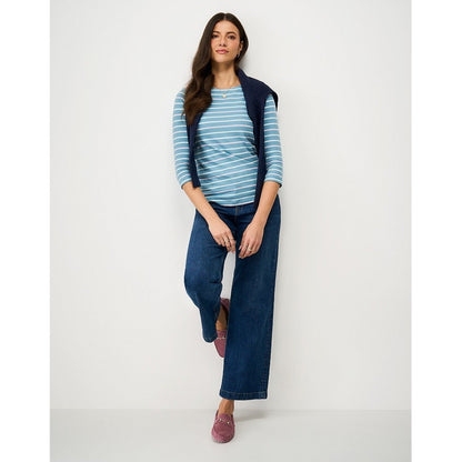 Crew Clothing Womens Essential Breton Long Sleeve T-Shirt