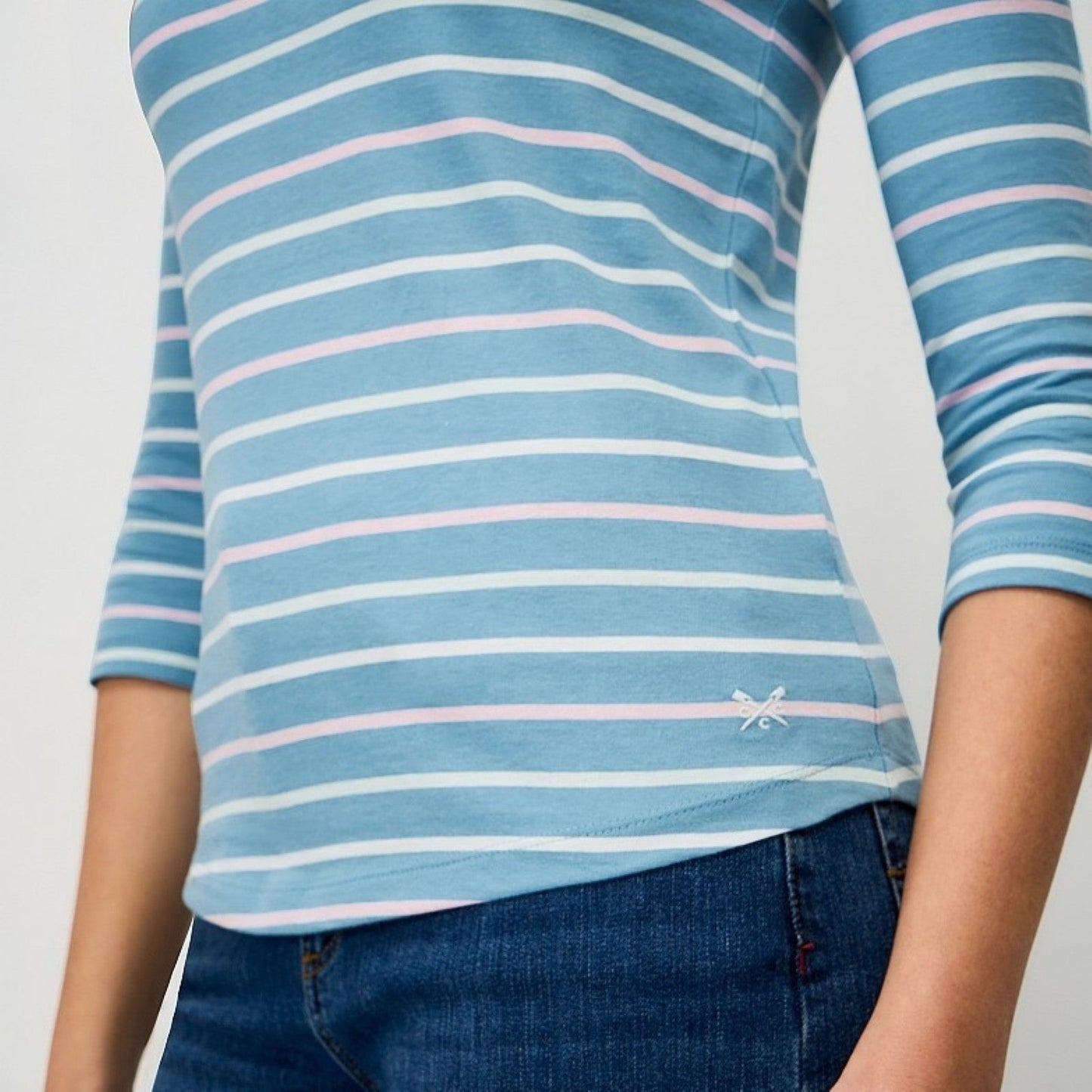 Crew Clothing Womens Essential Breton Long Sleeve T-Shirt