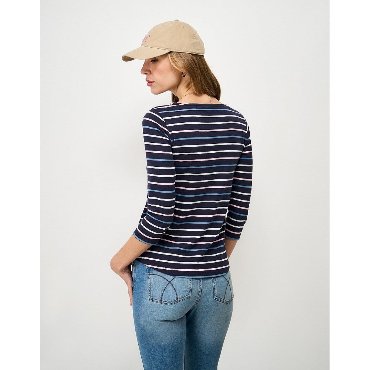Crew Clothing Womens Essential Breton Long Sleeve T-Shirt