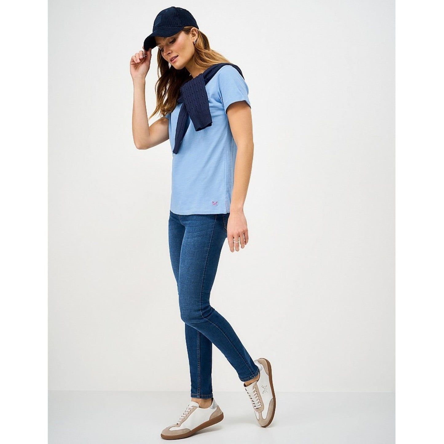 Crew Clothing Womens Perfect Crew Slub T-Shirt