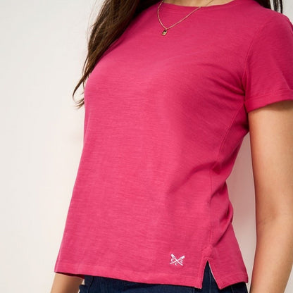 Crew Clothing Womens Perfect Crew Slub T-Shirt