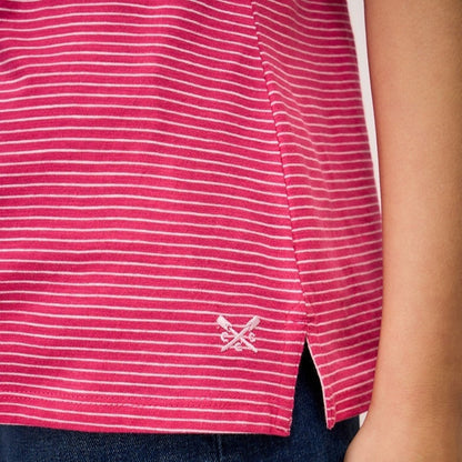 Crew Clothing Womens Perfect Stripe Short Sleeve T-Shirt