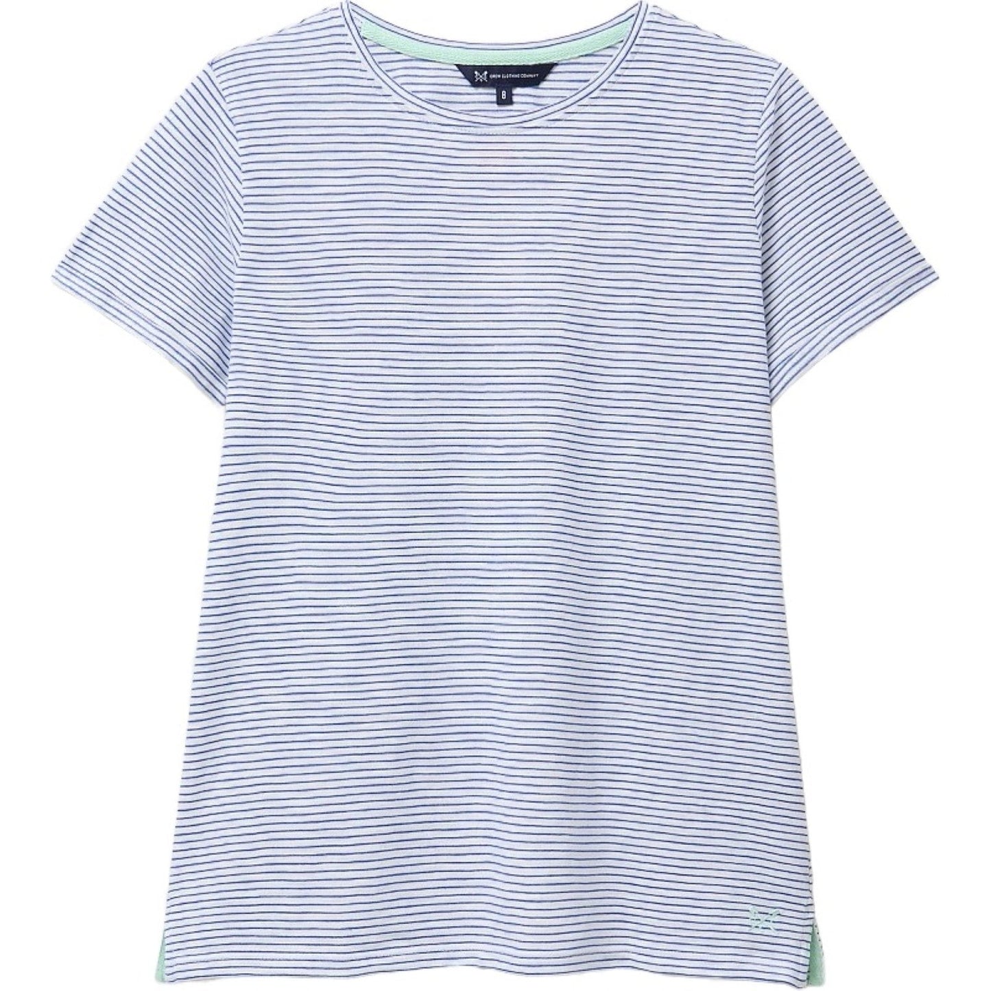 Crew Clothing Womens Perfect Stripe Short Sleeve T-Shirt