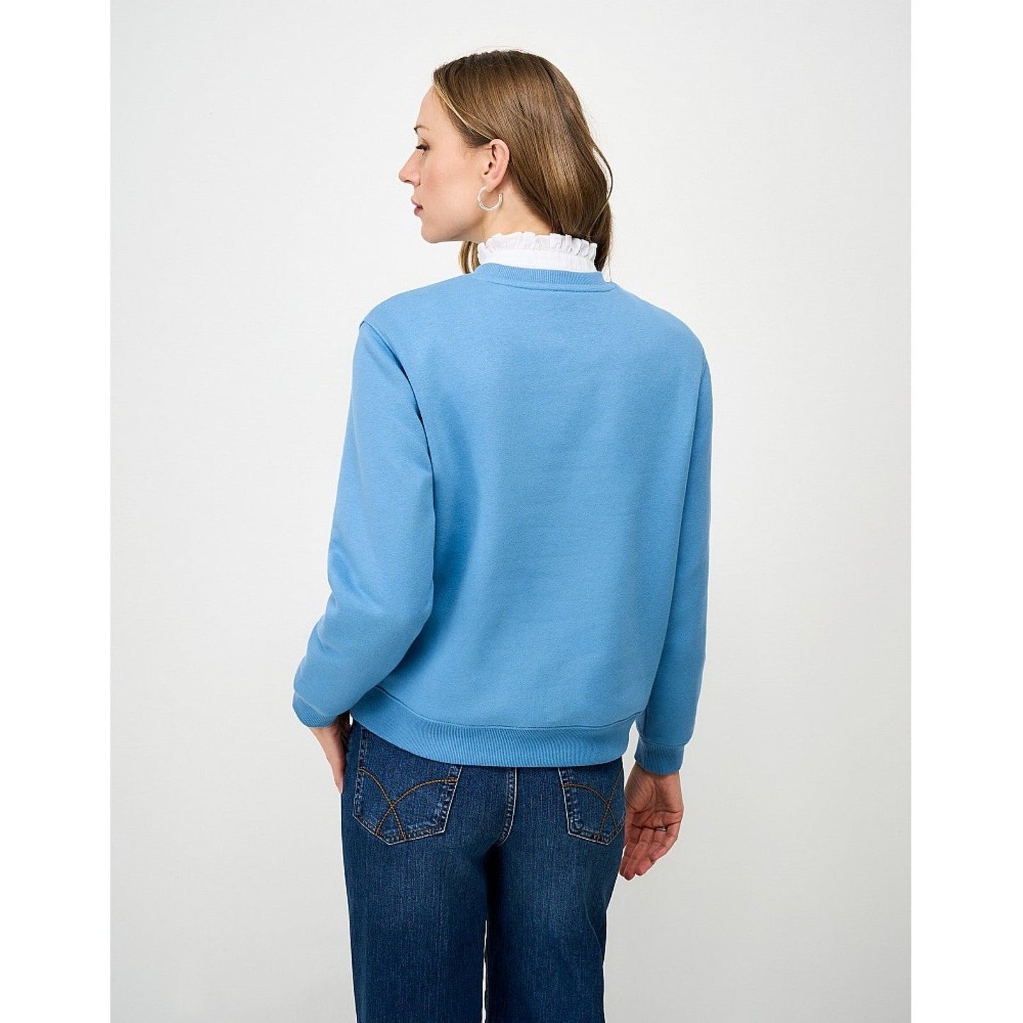 Crew Clothing Womens Brushed Back Sweatshirt