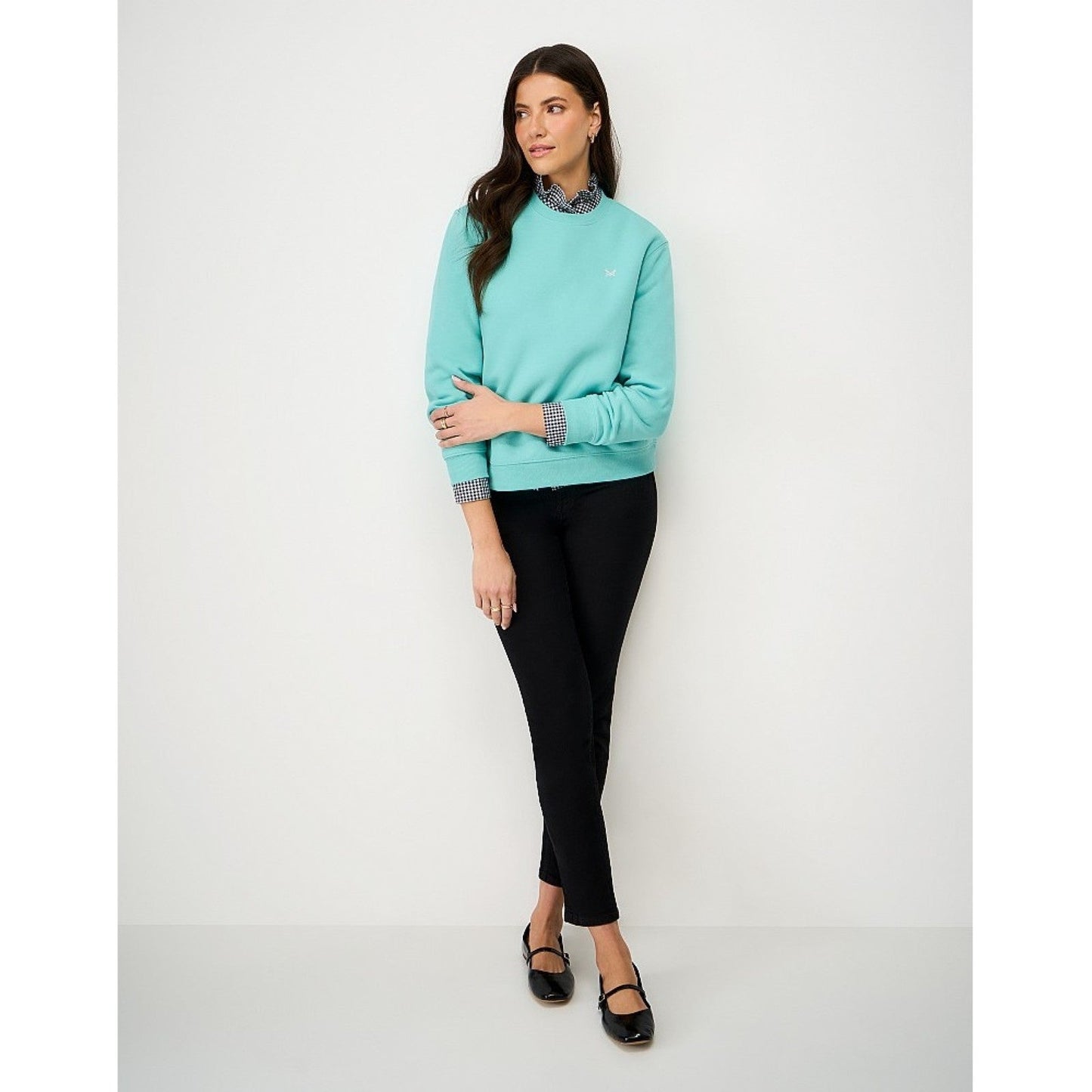 Crew Clothing Womens Brushed Back Sweatshirt