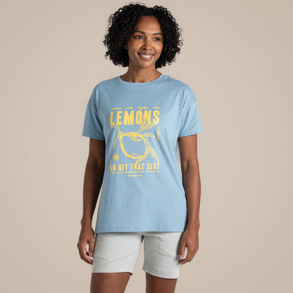 Craghoppers Womens Yago Graphic Short Sleeve T-Shirt