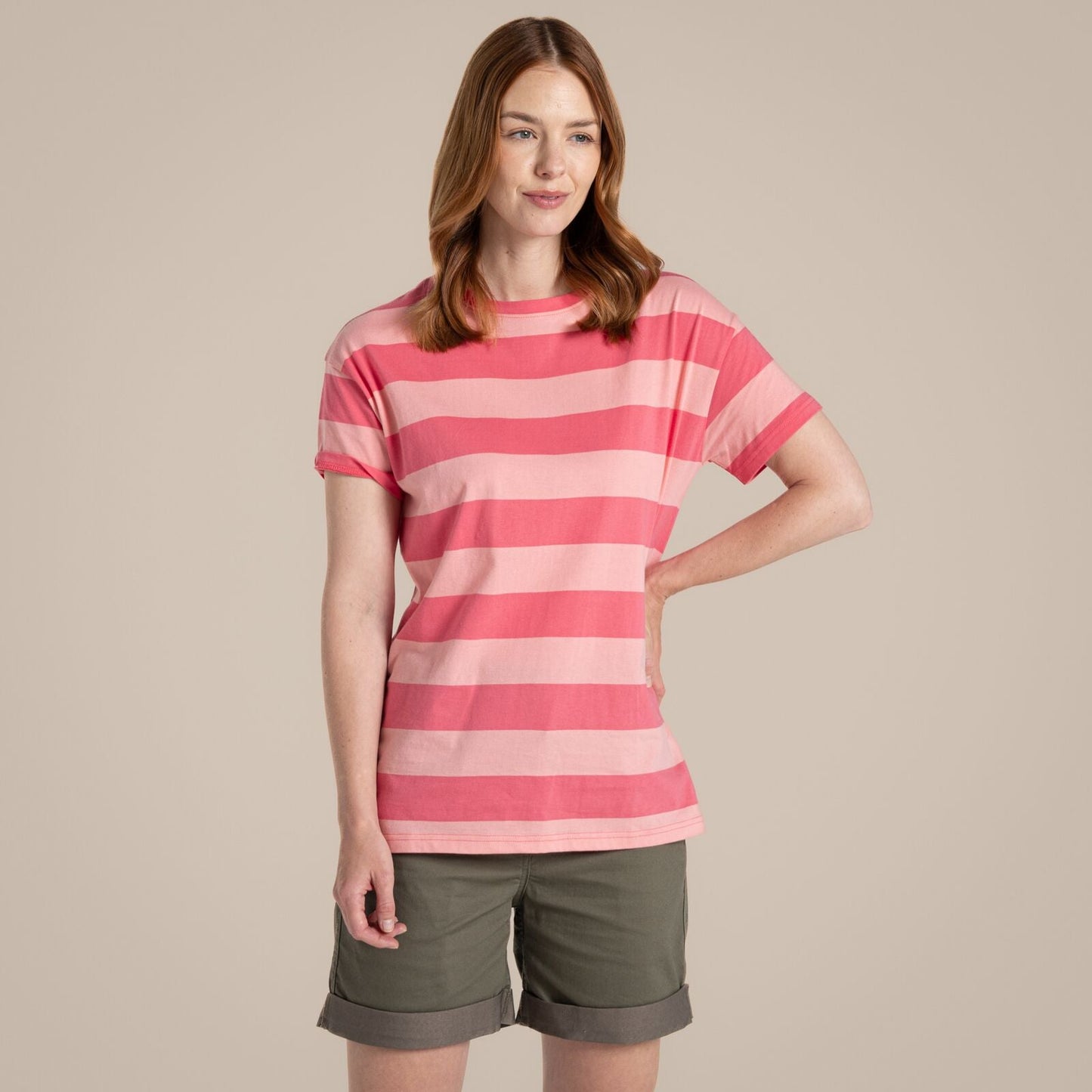 Craghoppers Womens Yago Graphic Short Sleeve T-Shirt