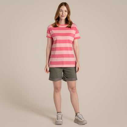 Craghoppers Womens Yago Graphic Short Sleeve T-Shirt