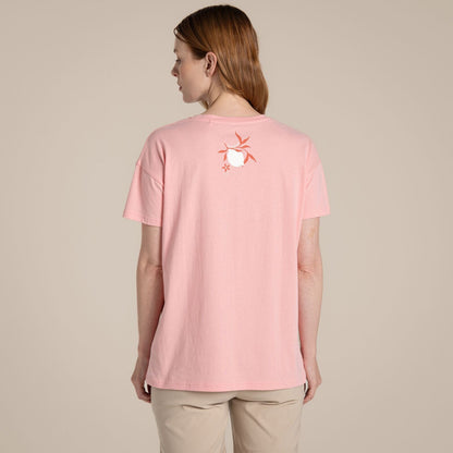 Craghoppers Womens Yago Graphic Short Sleeve T-Shirt